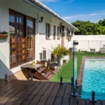 Custom timber deck & glass & stainless steel balustrade