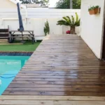 Custom timber deck & glass & stainless steel balustrade