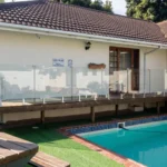 Custom timber deck & glass & stainless steel balustrade