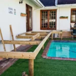 Custom timber deck & glass & stainless steel balustrade