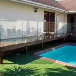 Custom timber deck & glass & stainless steel balustrade